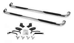 Big Country - Big Country 370454 3" Round Classic Side Bars Complete Kit w/Brackets - Image 2