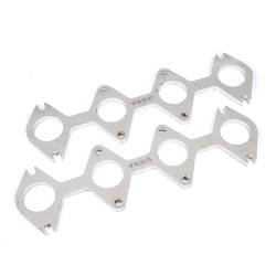 Stainless Works - Stainless Works HF463V175 Header Flange SBF 1.75" 3V Round Port - Image 1