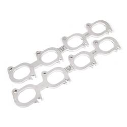 Stainless Works - Stainless Works HF54S Header Flange Ford 1-7/8" Wide Oval Port - Image 1