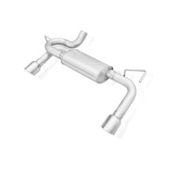Stainless Works - Stainless Works JPJKAB Axleback Dual Oulet Muffler Factory Connect - Image 1
