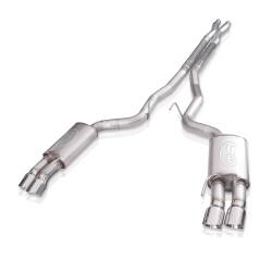 Stainless Works - Stainless Works M18CBXFC Redline X-Pipe Catback Factory Connect w/O Valve - Image 1