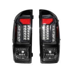 Winjet - Winjet CTWJ-0466-BCS LED Taillights for 16-19 Toyota Tacoma - Image 1