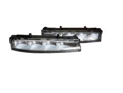 Winjet - Winjet CDRWJ-0571-C Clear Fog Lights for 11-13 Mercedes Bens E-Class W2 - Image 1