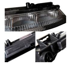 Winjet - Winjet CDRWJ-0571-C Clear Fog Lights for 11-13 Mercedes Bens E-Class W2 - Image 2