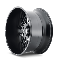 American Truxx - American Truxx AT184 Dna 24x14 6x135 -76mm Satin Black/Milled AT184-24436M-76 - Image 3