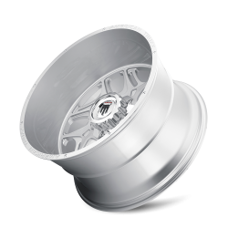 American Truxx - American Truxx AT1900 Sweep 24x14 6x5.5 -76mm Silver Milled AT1900-24483BT-76 - Image 3