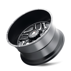 American Truxx - American Truxx AT1900 Sweep 22x12 8x180 -44mm Black/Milled AT1900-22278M-44 - Image 3