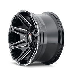 American Truxx - American Truxx AT1903 Boom 18x9 8x170 -12mm Gloss Black/Milled AT1903-8970M-12 - Image 2