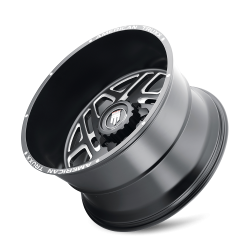 American Truxx - American Truxx AT1904 Cosmos 24x14 5x5.0 -76mm Black/Milled AT1904-24473M-76 - Image 3