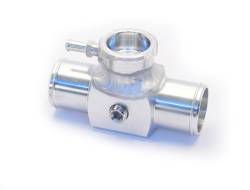 Canton - Canton Racing 81-306 Aluminum Inline Coolant Acc Tube 1.5" Hose Mini Fill Neck - Image 1