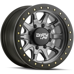 DIRTY LIFE - Dirty Life 9304 DT-2 17x9 5x5.0 -12mm Satin Gunmetal 9304-7973MGT12 - Image 1