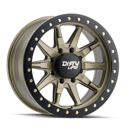 DIRTY LIFE - Dirty Life 9304 DT-2 17x9 5x5.0 -12mm Satin Gold 9304-7973MGD12 - Image 1