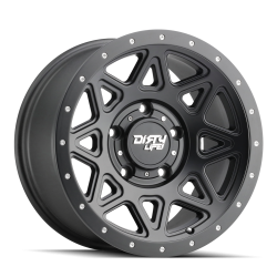 DIRTY LIFE - Dirty Life 9305 Theory 16x8 5x4.5 0mm Satin Black 9305-6865MB0 - Image 1