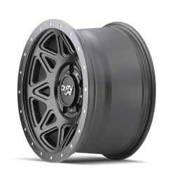 DIRTY LIFE - Dirty Life 9305 Theory 16x8 5x4.5 0mm Satin Black 9305-6865MB0 - Image 2