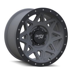 DIRTY LIFE - Dirty Life 9305 Theory 17x9 6x5.5 -12mm Satin Gunmetal 9305-7983MGT - Image 1