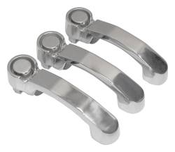 RT Offroad - RT Offroad RT34004 3Pc SS Door Handle for 07-18 JK Wrangler 2 Doors & Tailgate - Image 1