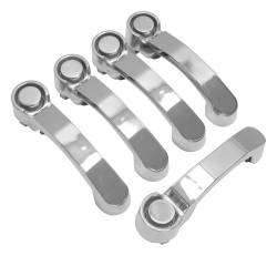 RT Offroad - RT Offroad RT34006 5Pc Stainless Door & Tailgate Handle Kit for Jeep Wrangler JK - Image 1
