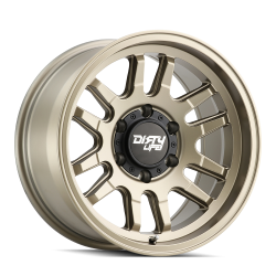 DIRTY LIFE - Dirty Life 9310 Canyon 17x9 5x5.0 -38mm Satin Gold 9310-7973MGD38 - Image 1