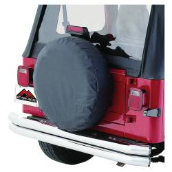 RT Offroad - RT Offroad TC333535 Universal Black Diamond 33" To 35" Tire Cover - Image 1