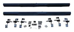 RT Offroad - RT Offroad RT26060 Textured Black Tube Side Steps for 07-18 Jeep Wrangler JK 4DR - Image 1