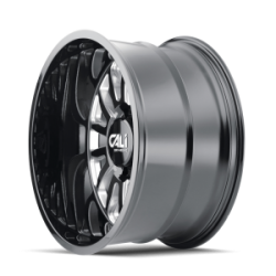 Cali Offroad Wheels - Cali Offroad 9110 Summit 22x10 6x135 0mm Gloss Black/Milled 9110-22136BM - Image 2