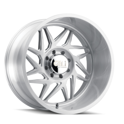 Cali Offroad Wheels - Cali Offroad 9112 Gemini 20x10 5x5.0 -25mm Brushed Silver 9112-2173BGC - Image 1