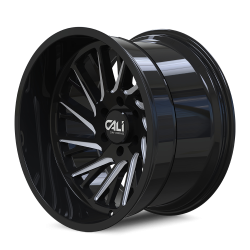 Cali Offroad Wheels - Cali Offroad 9114 Purge 20x10 6x135 -25mm Gloss Black/Milled 9114-2136BM - Image 2