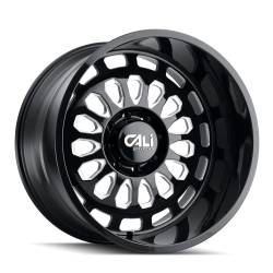 Cali Offroad Wheels - Cali Offroad 9113 Paradox 20x10 6x135 -25mm Gloss Black/Milled 9113-2136BM - Image 1