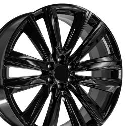 OE Wheels LLC - OE Wheels CA91 26x10 6x5.5 28mm Gloss Black CA91-26100-6550-28B - Image 3