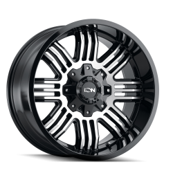 Ion Alloy - Ion Alloy 144 Series 20x9 8x6.5 18mm Matte Black/Machined 144-2981B18 - Image 1