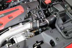 HPS Performance - HPS 57-1765-BLK Black Air Intake Kit Post MAF Hose for 17-21 Honda Civic Type R - Image 2