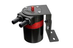 HPS Performance - HPS 861-502 Aluminum Oil Catch Can Kit for 1/2" Barb Adapters & Rubber Hoses - Image 1