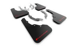 Rally Armor - Rally Armor MF78-UR-BLK-RD Black Mud Flap Red Logo - Image 1