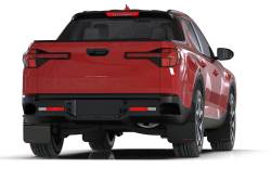 Rally Armor - Rally Armor MF78-UR-BLK-RD Black Mud Flap Red Logo - Image 2