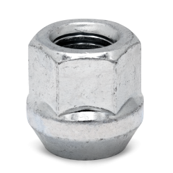 RHI Automotive - RHI 8430K6-Z 1/2" O/E BULGE ACORN 18PT 6-Lug 0.87" ZINC 19 LUGS 4 LOCKS 1 KEY - Image 1