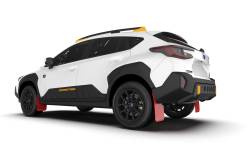 Rally Armor - Rally Armor MF116-UR-RD-WH Red Mud Flap White Logo - Image 2
