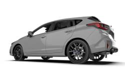 Rally Armor - Rally Armor MF105-UR-BLK-GRY Black Mud Flap Grey Logo - Image 2