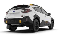 Rally Armor - Rally Armor MF116-UR-BLK-WH Black Mud Flap White Logo - Image 2