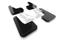 Rally Armor - Rally Armor MF109-UR-BLK-DGRY Black Mud Flap Dark Grey Logo - Image 1