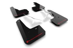 Rally Armor - Rally Armor MF109-UR-BLK-RD Black Mud Flap Red Logo - Image 1