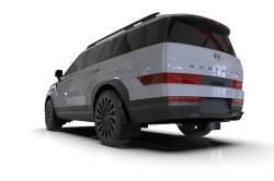 Rally Armor - Rally Armor MF118-UR-BLK-DGRY Black Mud Flap Dark Grey Logo - Image 2