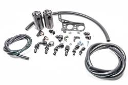 RADIUM Engineering - RADIUM Engineering 20-0859-FL Dual Catch Can Kit for Gallardo LP Fluid Lock - Image 1