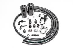 RADIUM Engineering - RADIUM Engineering 20-0240-FL Dual Catch Can Kit for 07-21 Tundra Fluid Lock - Image 1