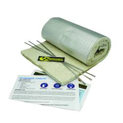 Heatshield Products - Heatshield Products 300002 Downpipe Shield Kit 1800F Heat Damper Kit - Image 1