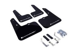 Rally Armor - Rally Armor MF24-UR-BLK/WH Black Mud Flap White Logo - Image 1