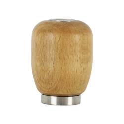 Mishimoto - Mishimoto MMSK-WD-SBE Short Steel Core Wood Shift Knob Beech Wood - Image 1