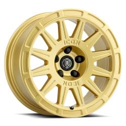 ICON Alloys - ICON Alloys Ricochet 17x8 5x100 38mm Gloss Gold 7017805060GG - Image 1