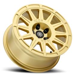 ICON Alloys - ICON Alloys Ricochet 17x8 5x100 38mm Gloss Gold 7017805060GG - Image 3