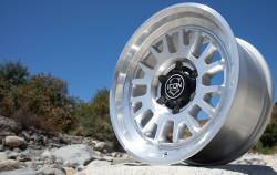 ICON Alloys - ICON Alloys 8217858347SM Anza 17x8.5 6x5.5 0mm Silver/Machined - Image 3
