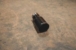 Valvetronic Designs - Valvetronic VTD.TIP.SW.30.35.BLK Single Wall Black Tip 3.0" Inlet To 3.5" Outlet - Image 2